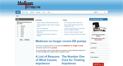 Desktop Screenshot of medicareedpumps.com